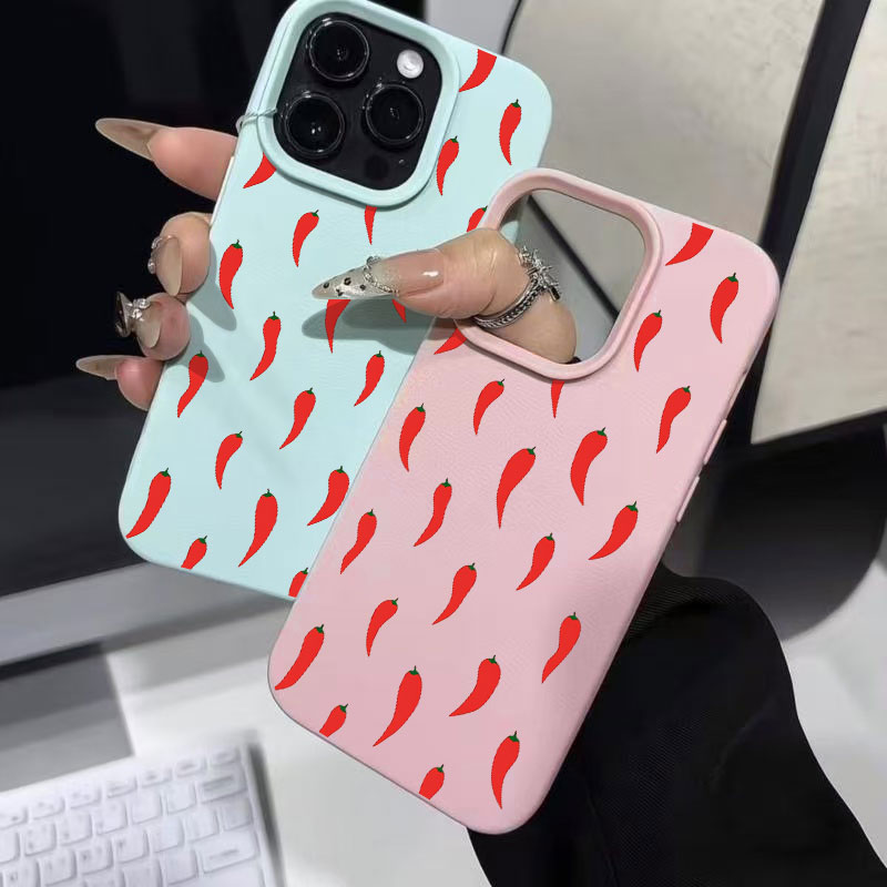 Phone Cases Red - Coque de téléphone en silicone souple