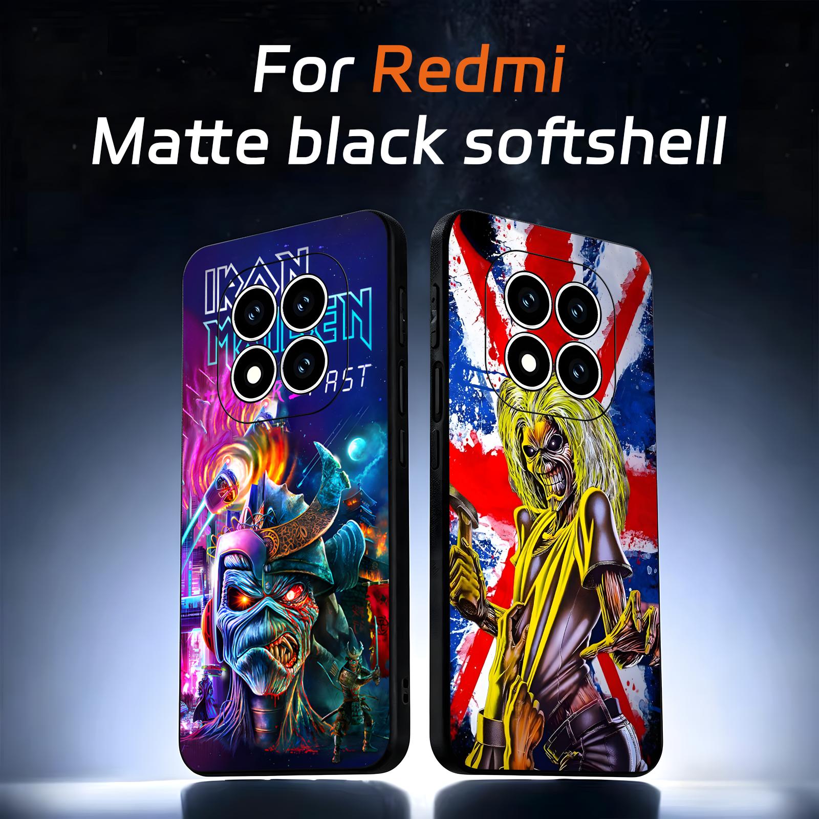 Phone Cases Xiaomi 14 - Coque de téléphone R-Run-To-The-H-Hills-Iron-M-MaidenES, étui noir
