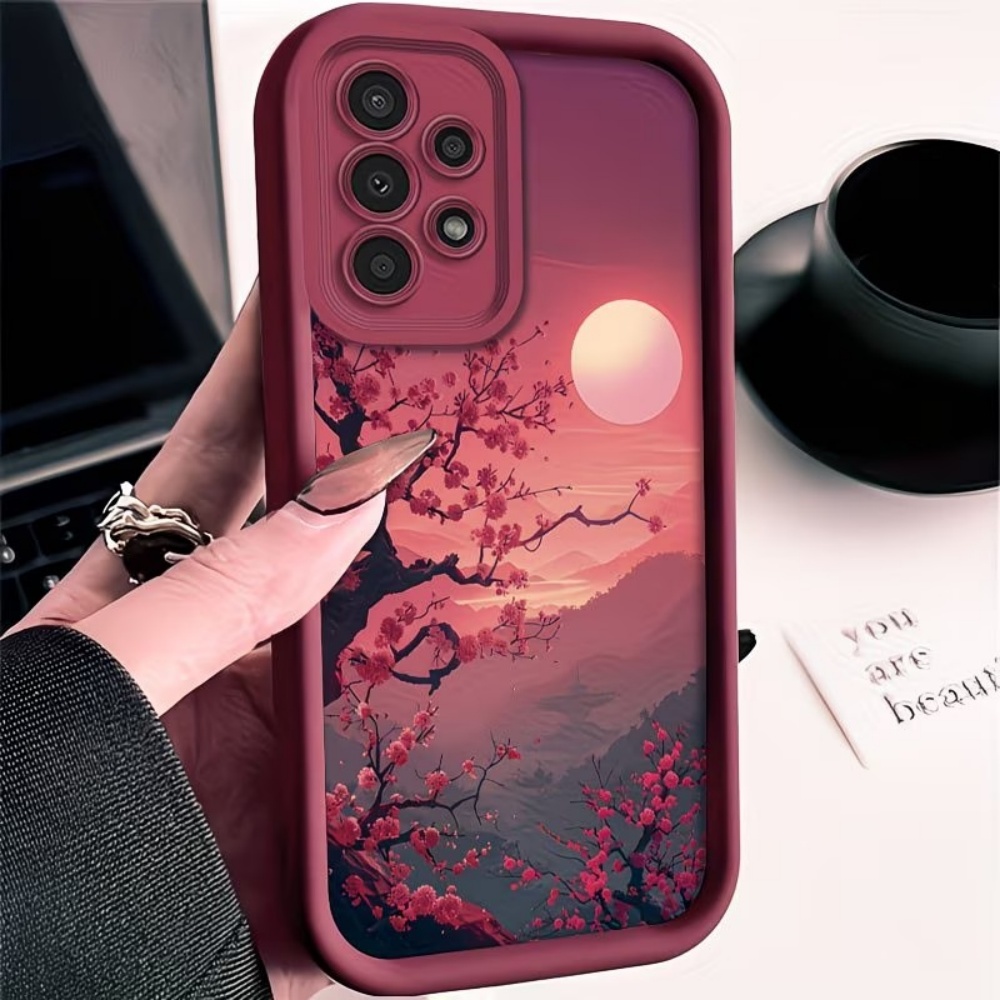 Phone Cases Red - Coque de téléphone anti-chute rouge Sunset