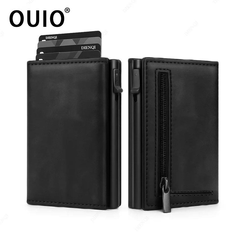 Card Holder Slim Case - OUIO – porte-cartes de crédit Rfid