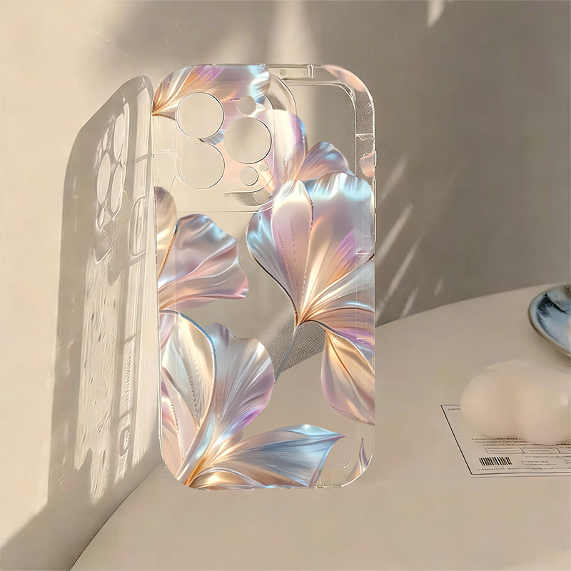 Phone Cases Red - Coque de téléphone transparente souple avec