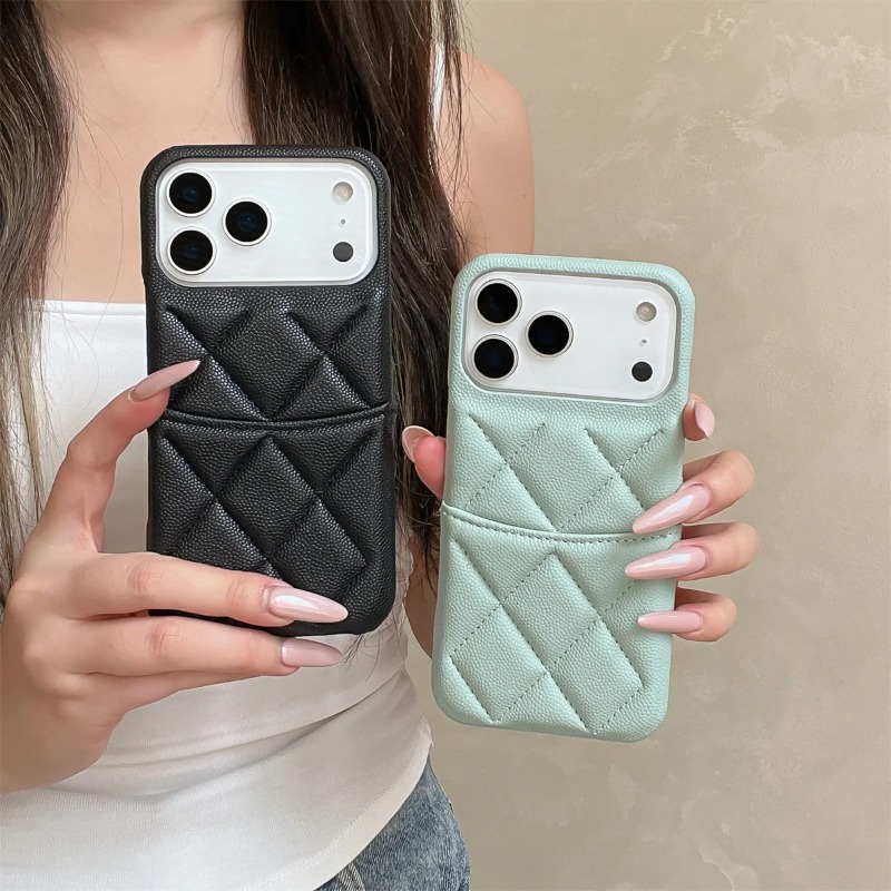 Card Holder Slim Case - Étui portefeuille en cuir PU pour