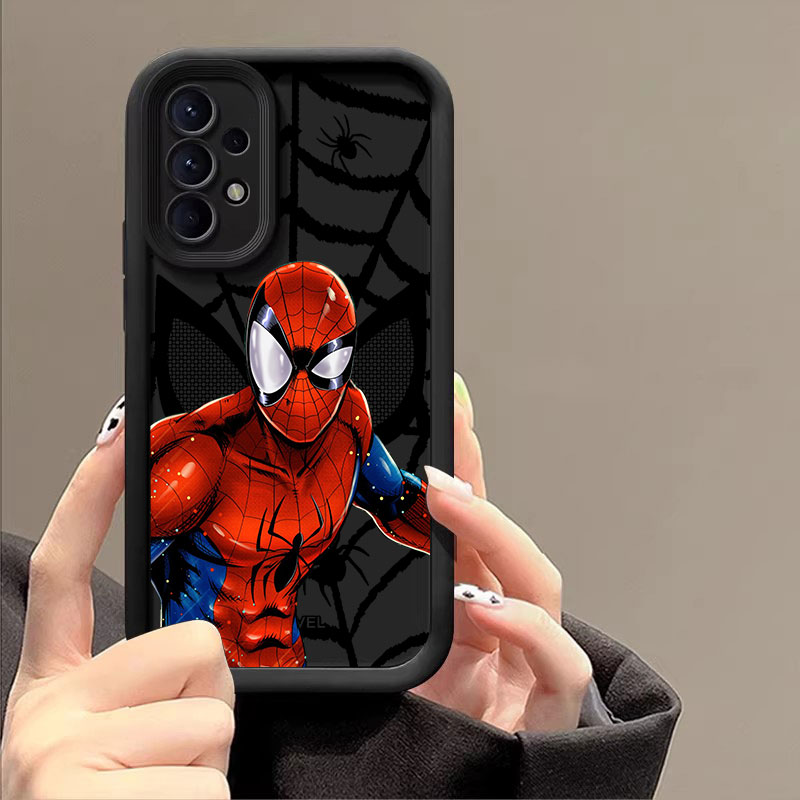 Phone Cases Galaxy A17 - Coque en silicone souple Marvel Spiderman