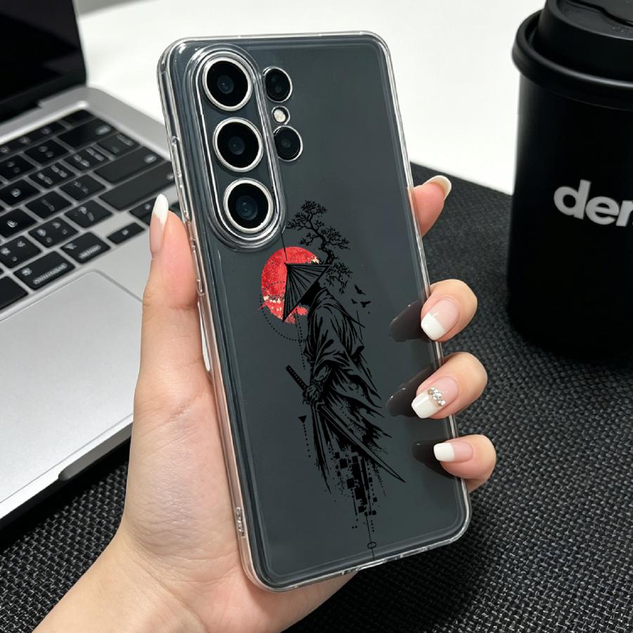 Phone Cases Red - Étui avec impression de soleil rouge