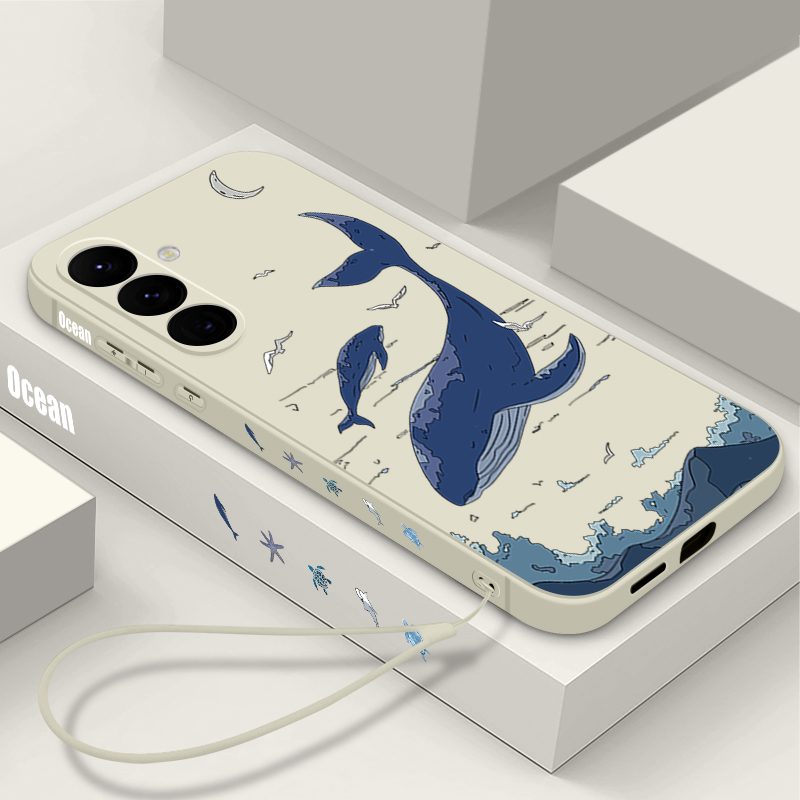Phone Cases Galaxy A17 - Coque de téléphone Baleines pour Samsung
