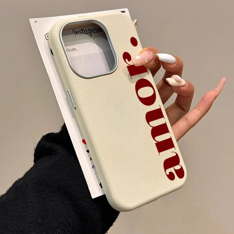 Phone Cases Red - Coque de téléphone à motif Lichee