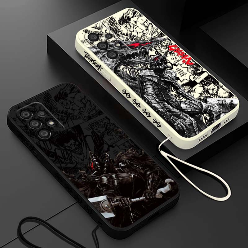 Phone Cases Galaxy A17 - Coque de téléphone liquide avec cordon
