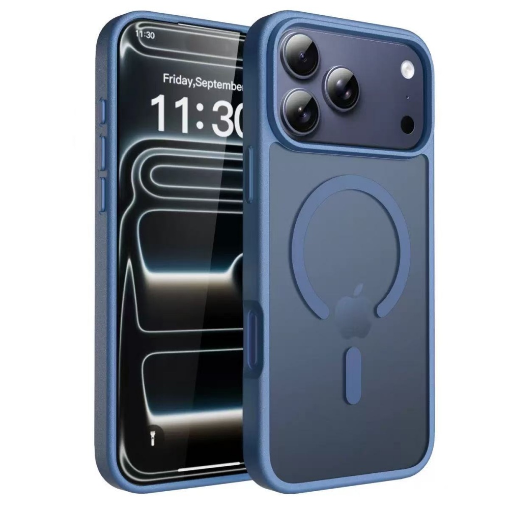 Phone Cases Magsafe - Coque de téléphone magnétique translucide mate
