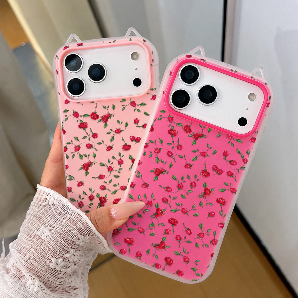 Phone Cases Red - Coque de téléphone antichoc en TPU