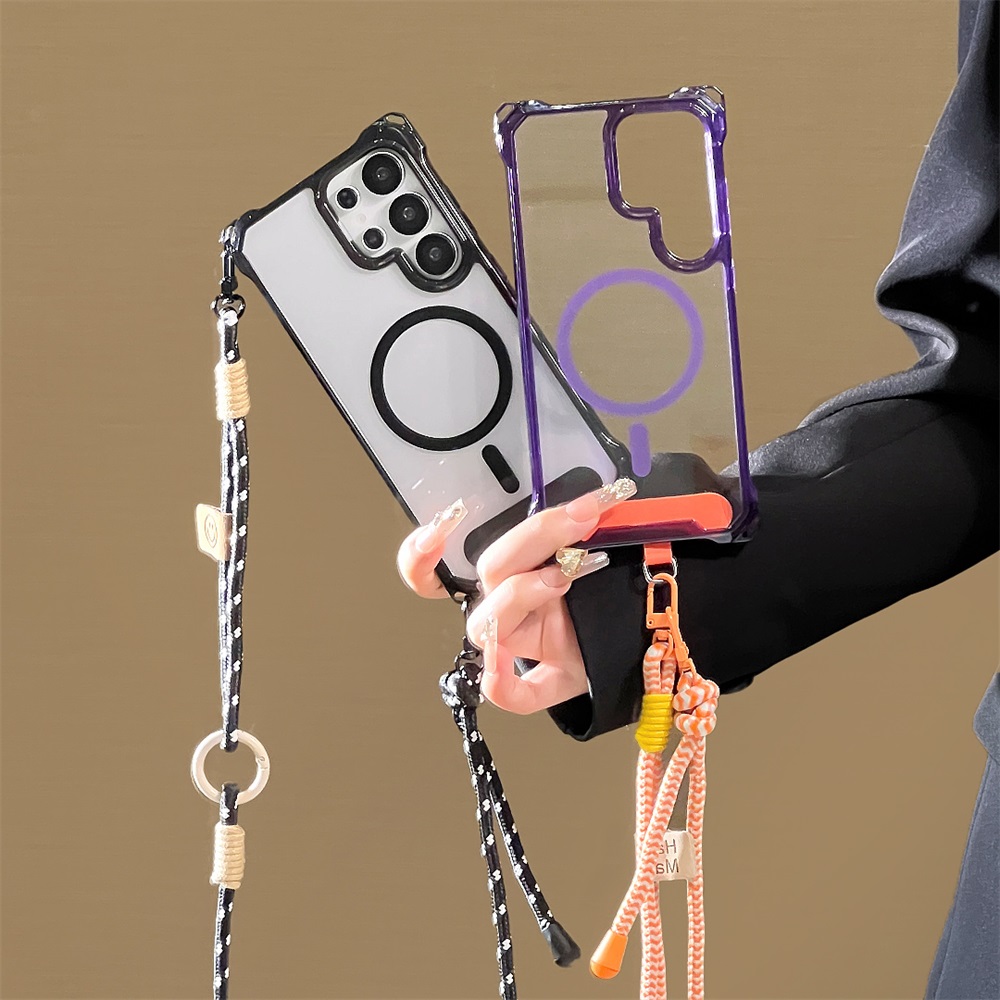 Phone Cases Quality - Étui de téléphone magnétique transparent avec