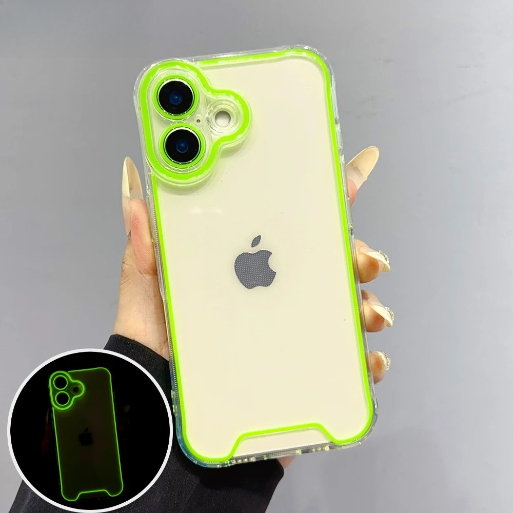 Phone Cases Vogue - Coque transparente lumineuse de luxe pour