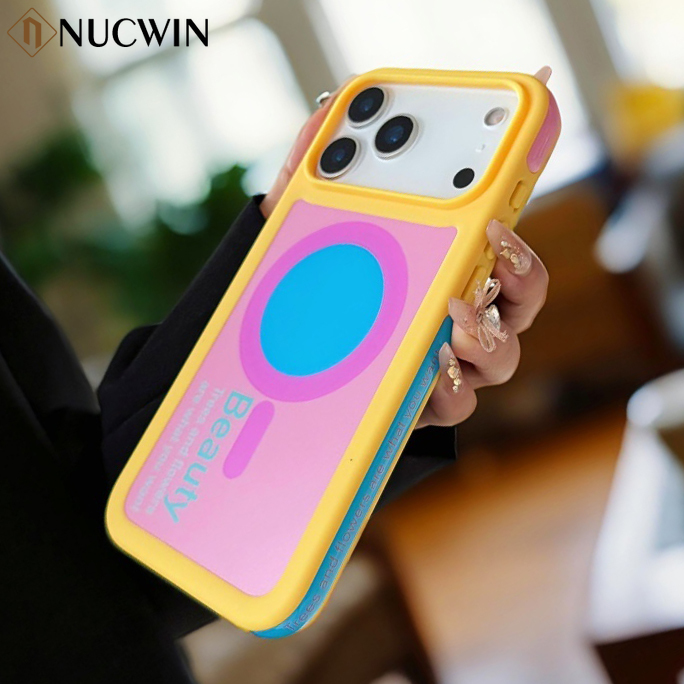 Phone Cases Vogue - Étui magnétique choc de couleurs créatif