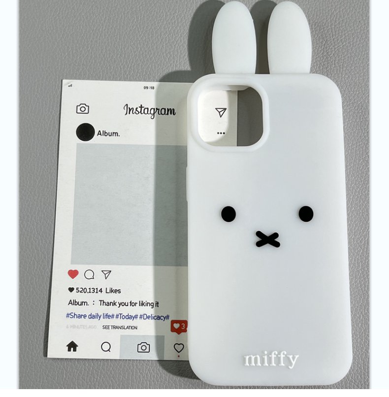 Phone Cases Kawaii - Coque de téléphone 3D Stéréoscopique Kawaii
