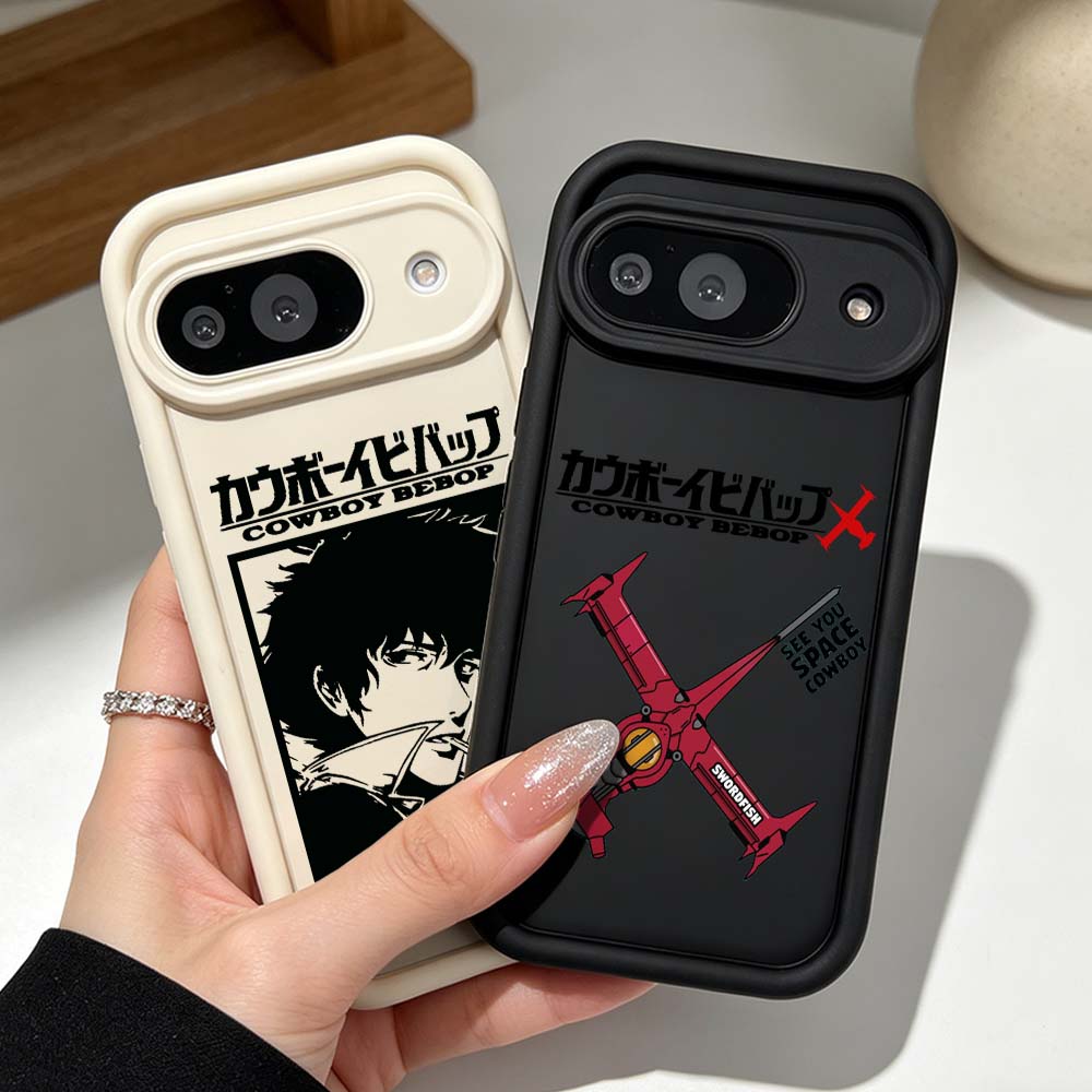Google Pixel 9 - Coque de téléphone en silicone, dessin