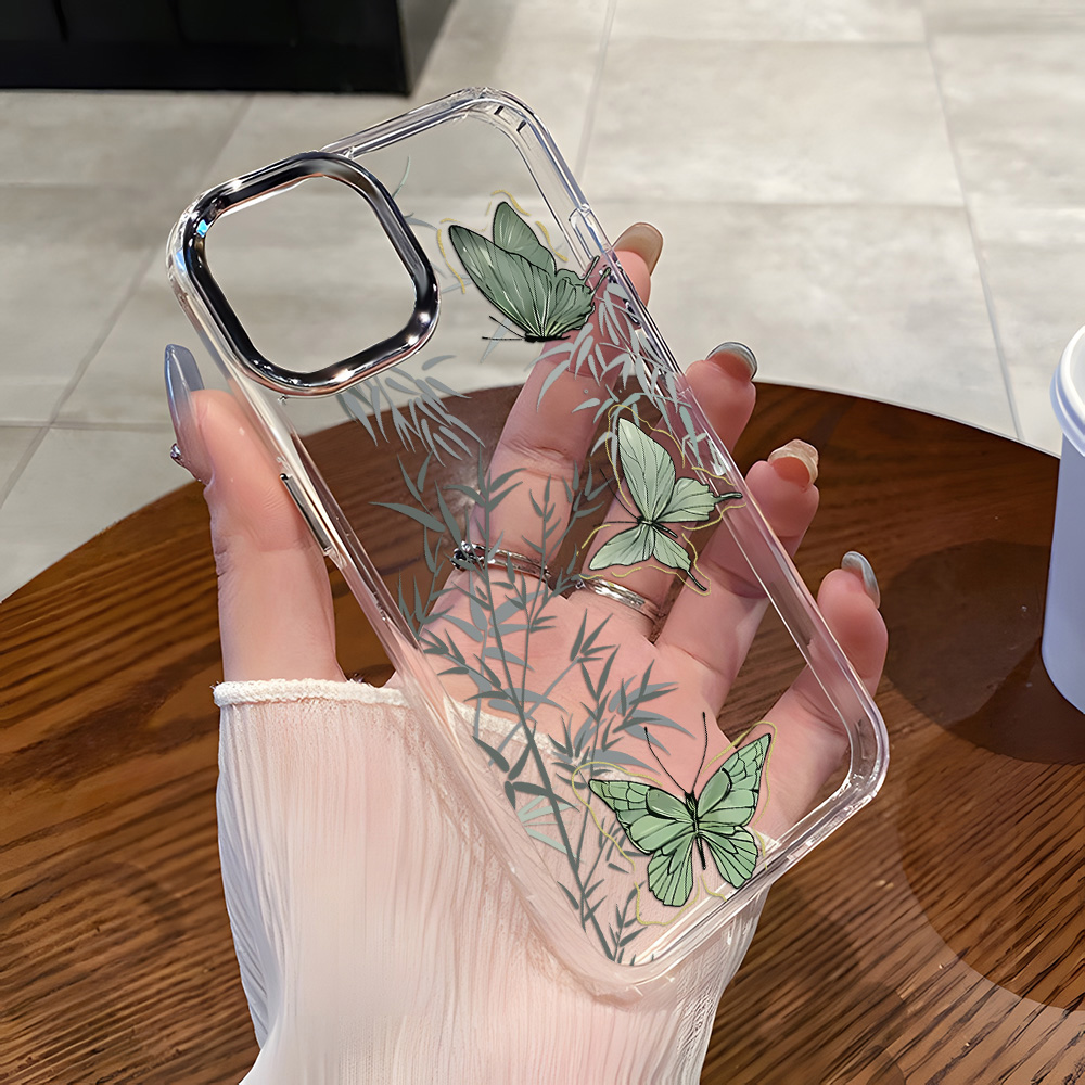 Coque papillon en Silicone pou - Phone Cases For Samsung A14 avis et prix