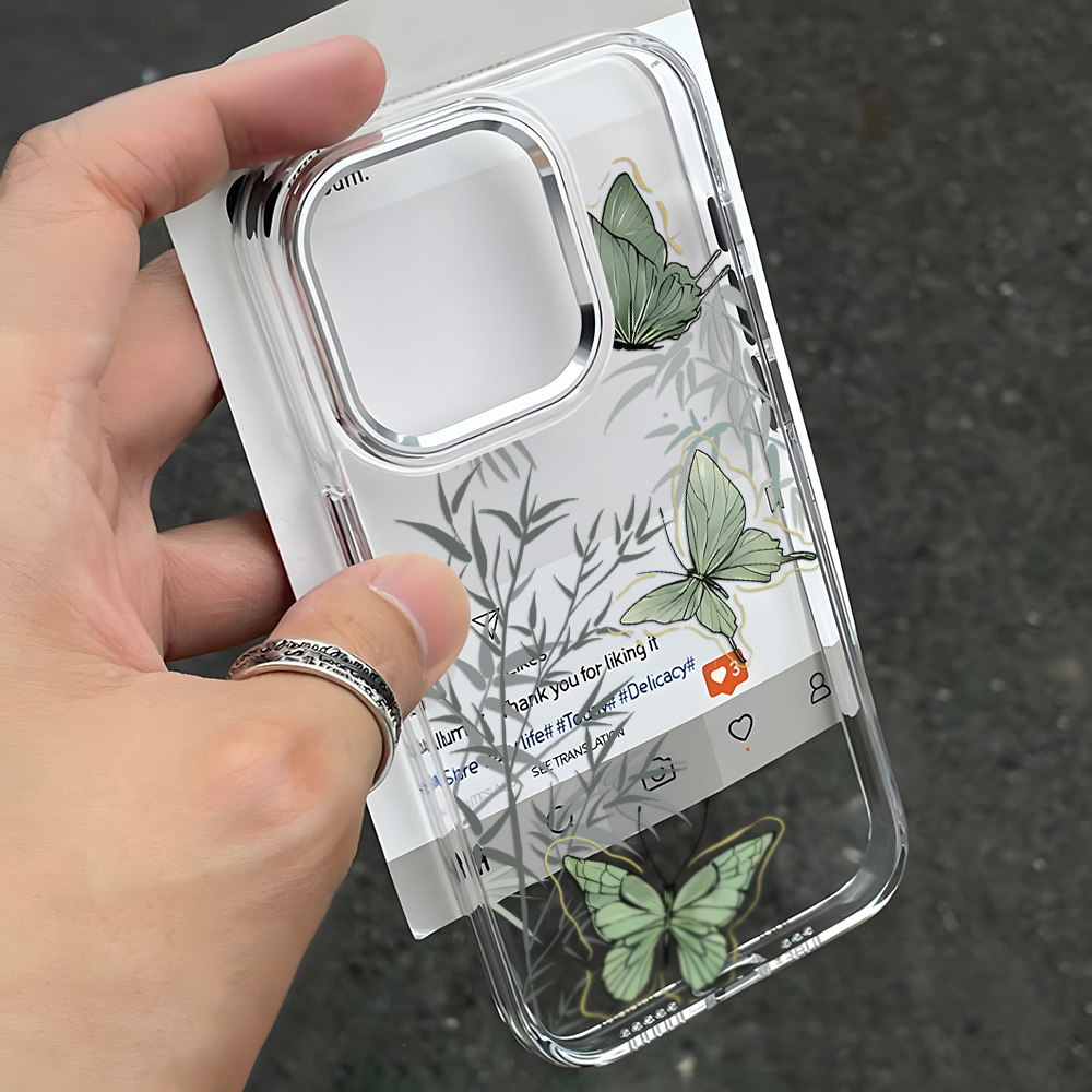 Coque papillon en Silicone pou - Phone Cases For Samsung A14 avis et prix