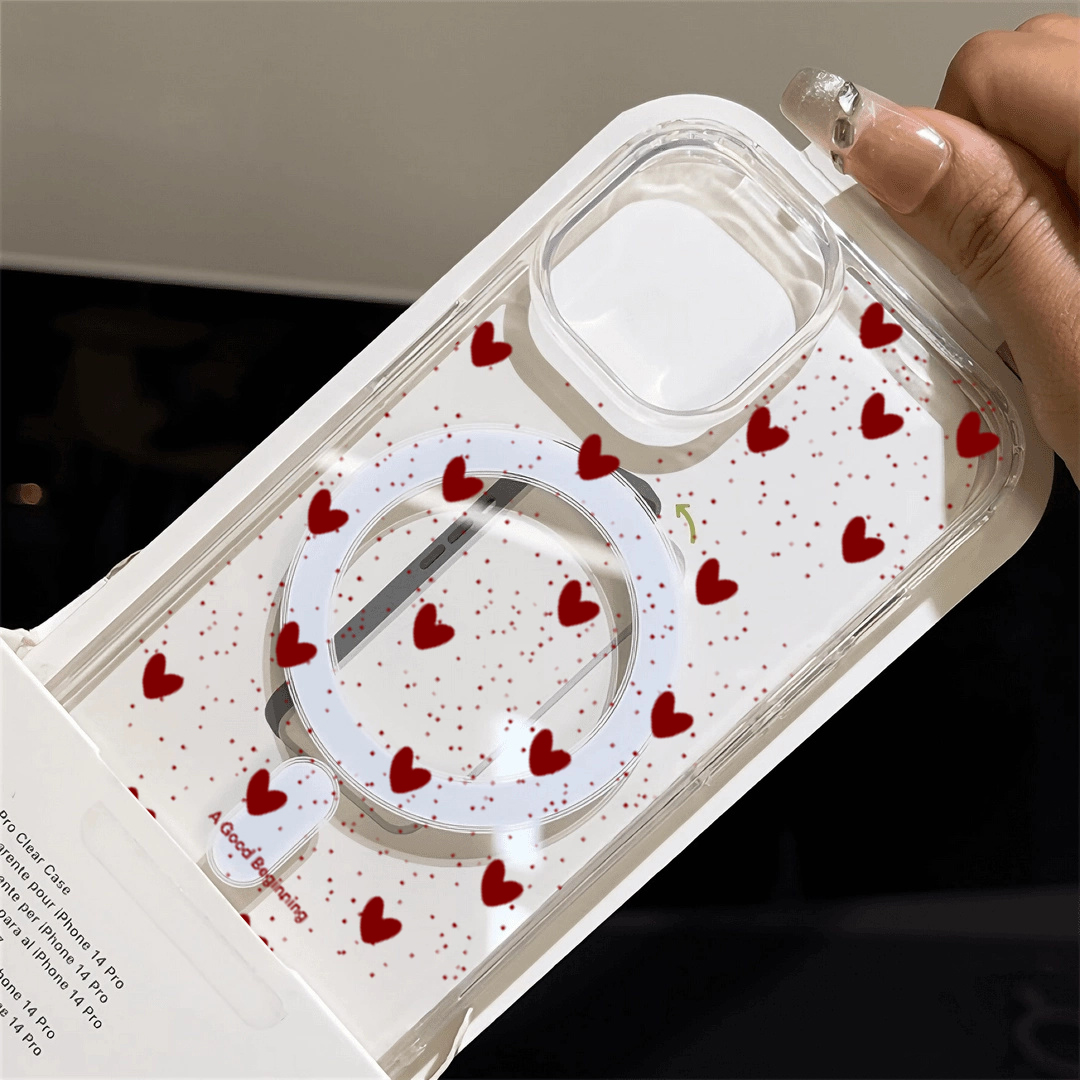 Coque en silicone transparente - Phone Cases Red avis et prix