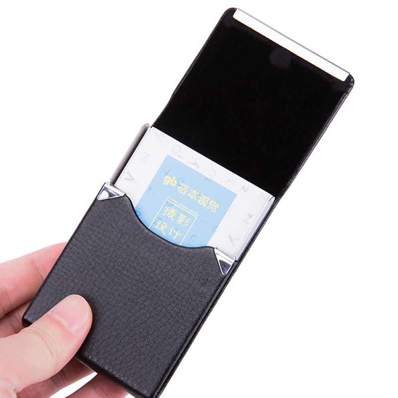 Porte-cartes de visite en cuir - Card Holder Slim Case avis et prix