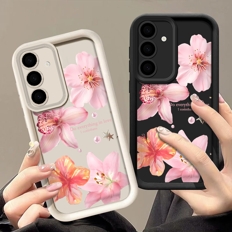 Coque de téléphone à fleurs ro - Phone Cases Galaxy A17 avis et prix