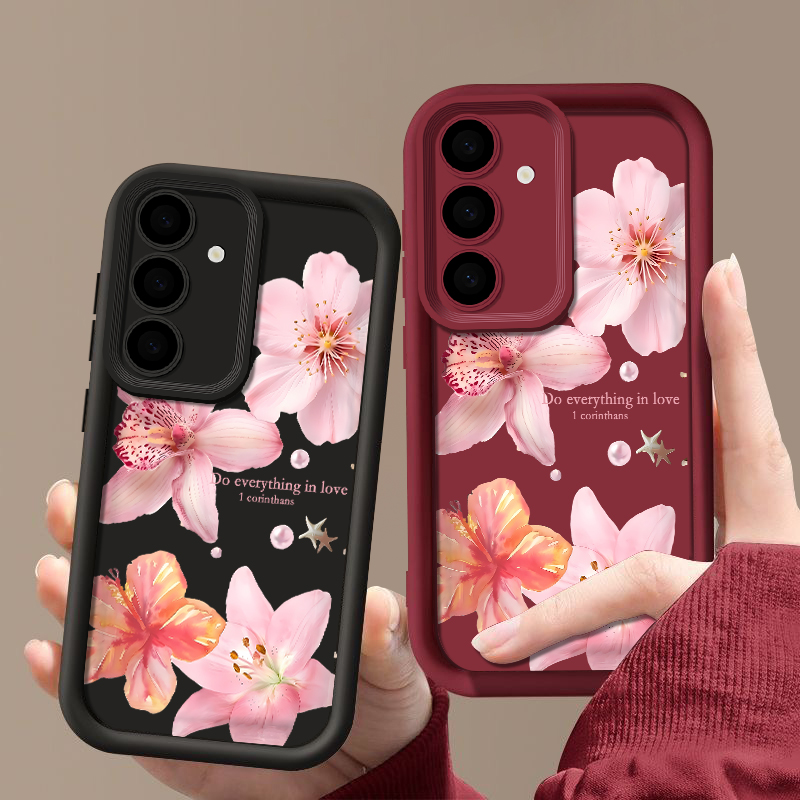 Coque de téléphone à fleurs ro - Phone Cases Galaxy A17 avis et prix
