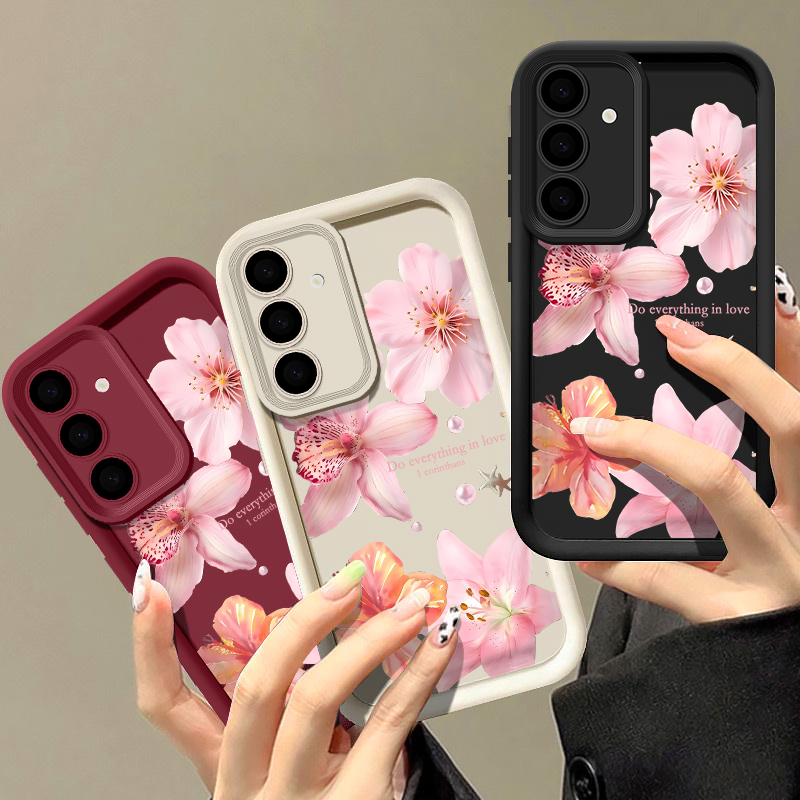 Coque de téléphone à fleurs ro - Phone Cases Galaxy A17 avis et prix