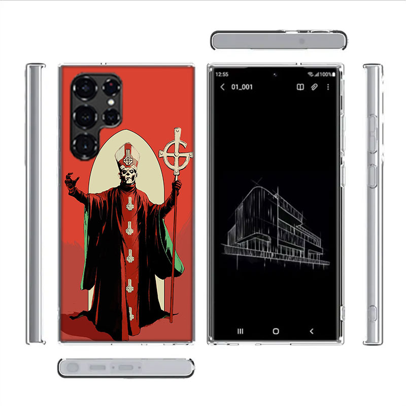 Coque de téléphone Ghost Heavy - Phone Cases Shein avis et prix