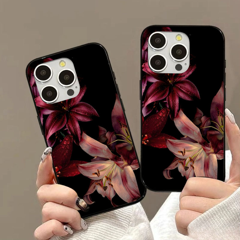 Coque de téléphone élégante fl - Phone Cases Red avis et prix