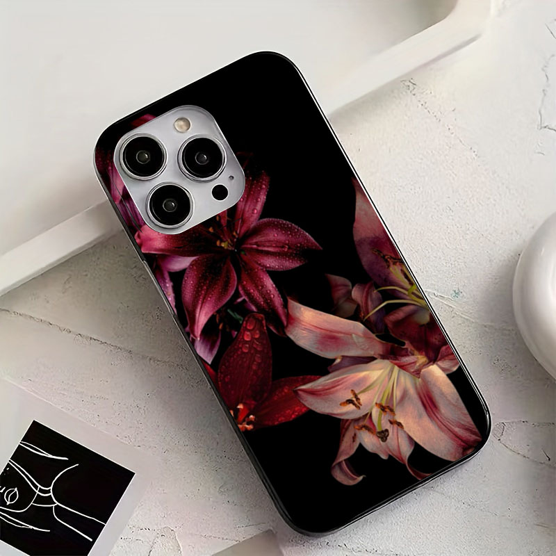 Coque de téléphone élégante fl - Phone Cases Red avis et prix