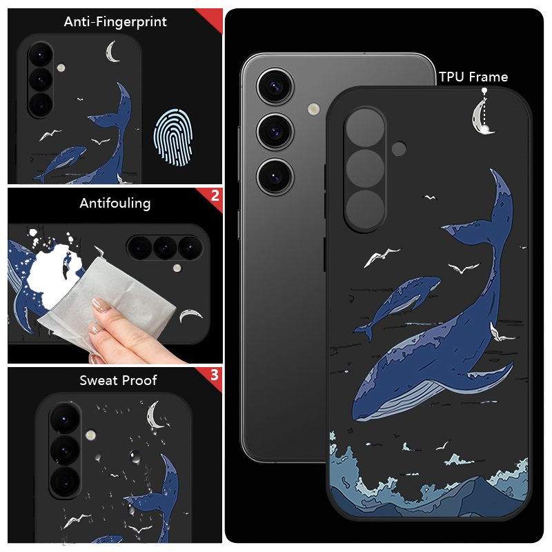 Coque de téléphone Baleines po - Phone Cases Galaxy A17 avis et prix