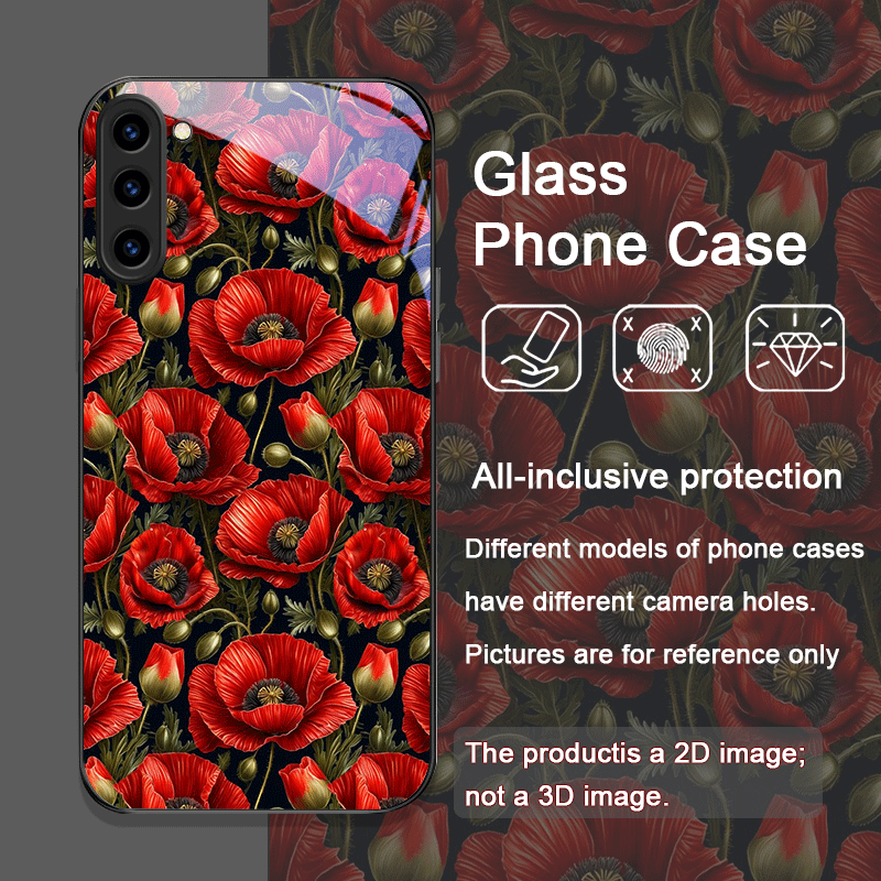 Coque de téléphone en verre tr - Phone Cases Red avis et prix