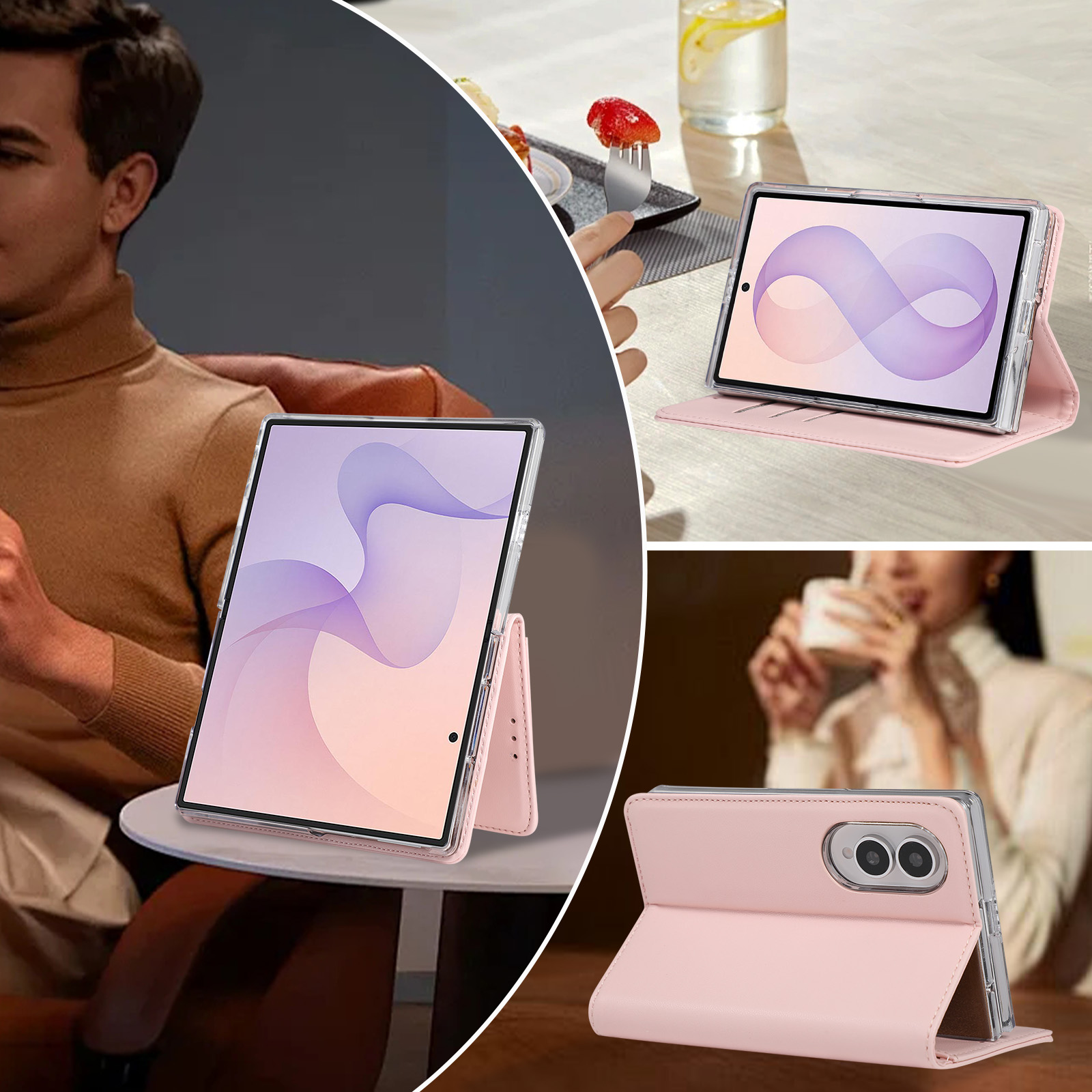 Étui portefeuille à rabat en c - Card Holder Slim Case avis et prix