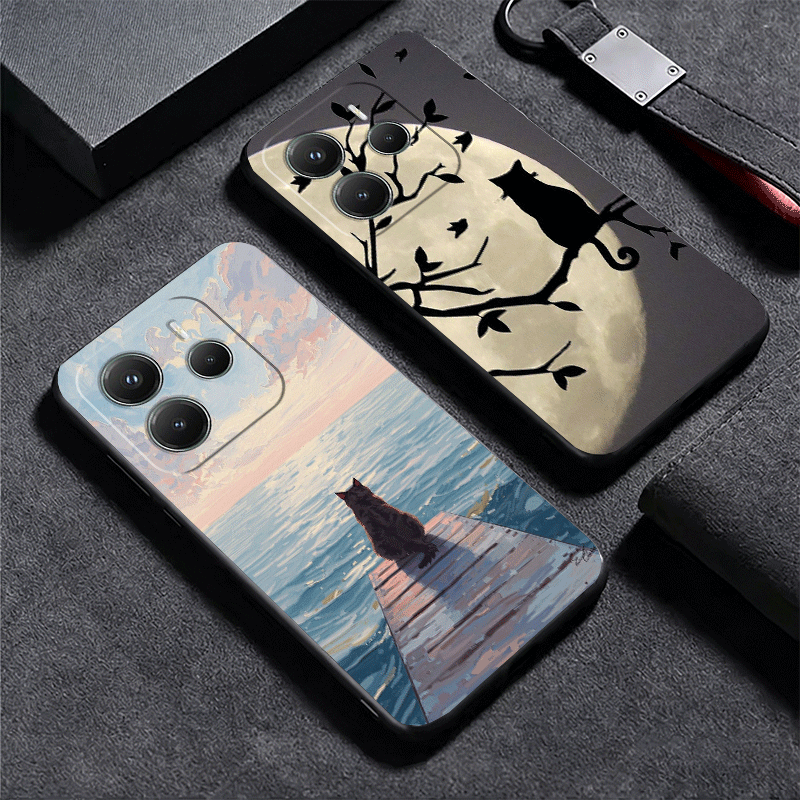 Coque de téléphone souple à mo - Phone Cases Shein avis et prix