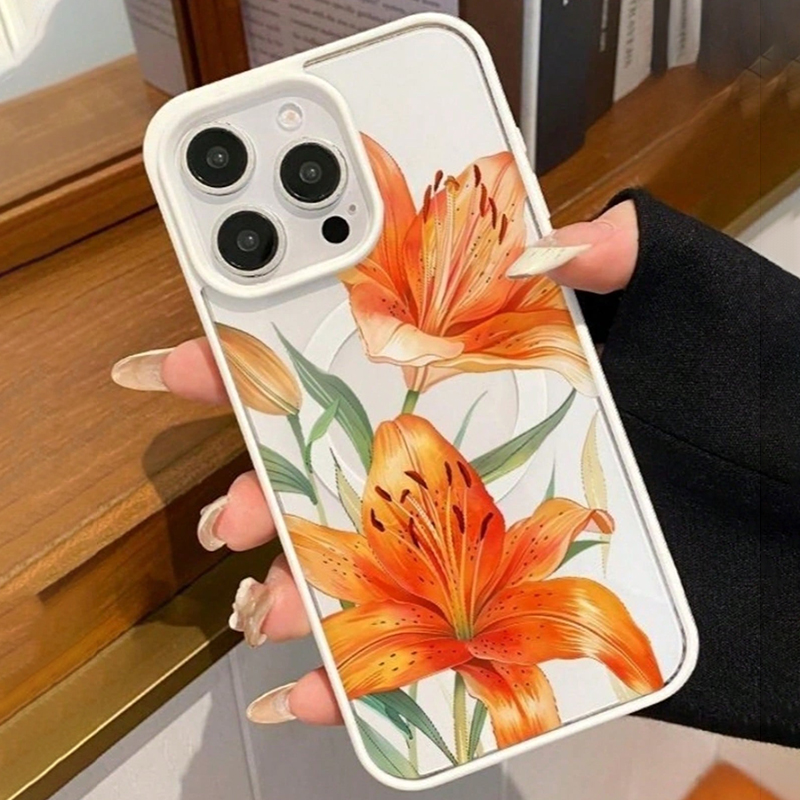 Coque magnétique à motif fleur - Phone Cases Magsafe avis et prix